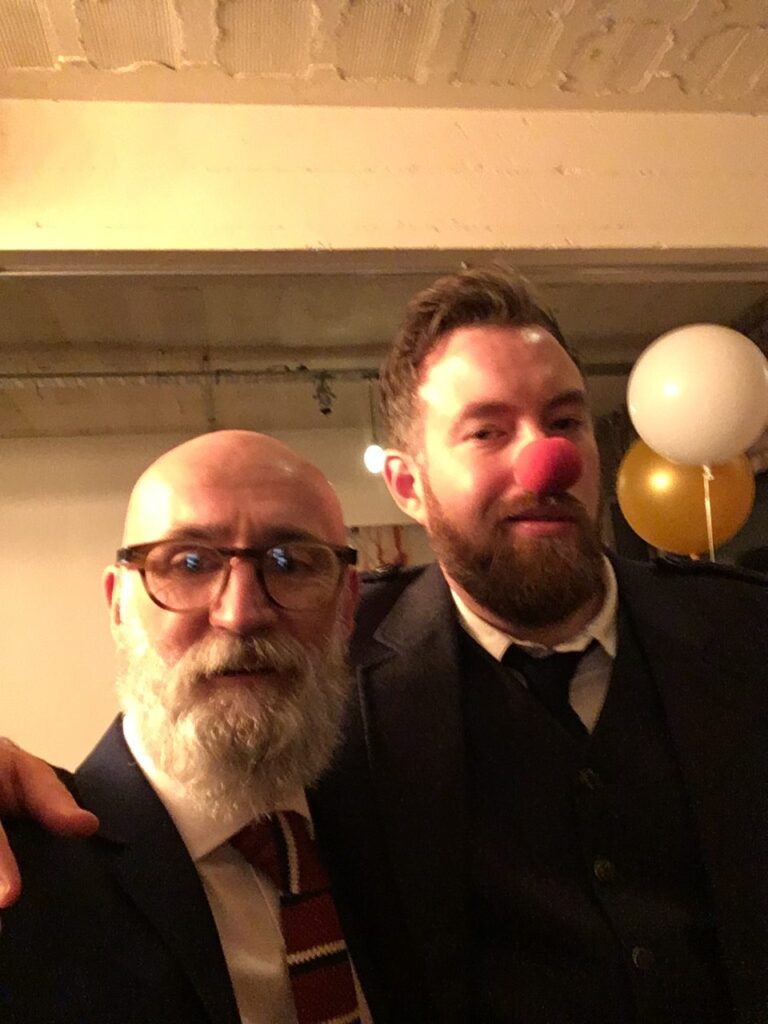 magician guest red nose