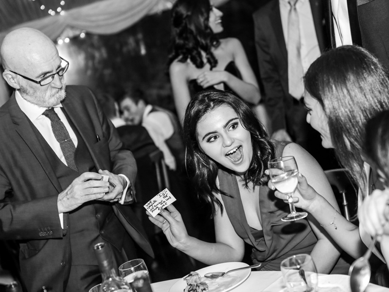 Magic Frank Performs Magic and Mind Reading At Your Party and Wedding